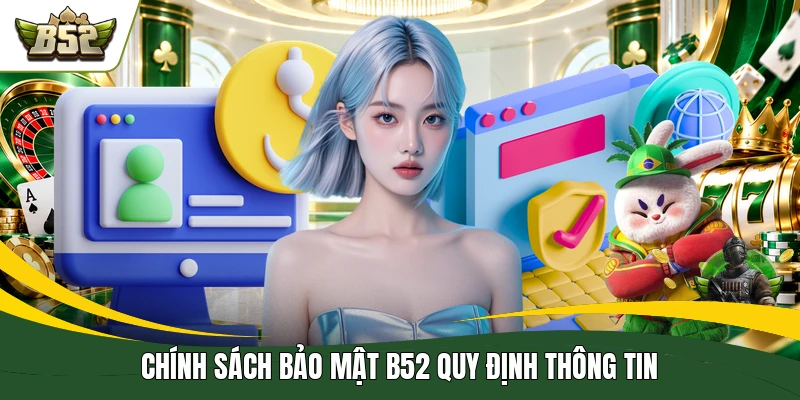 Chính sách bảo mật B52 quy định thông tin